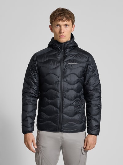 PEAK PERFORMANCE Steppjacke mit Label-Stitching Black 4