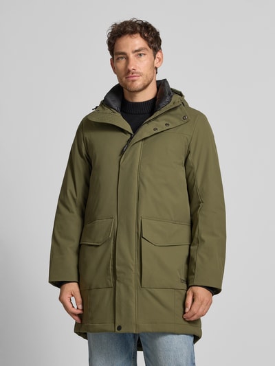 Tom Tailor Denim Parka o kroju regular fit z funkcją wodoodporną
 Oliwkowy 4