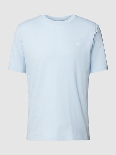 Marc O'Polo T-Shirt mit Label-Print Hellblau 2