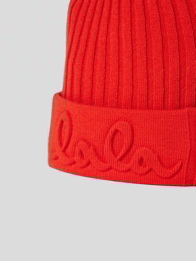 Lala Berlin Beanie aus Woll-Mix Rot 3