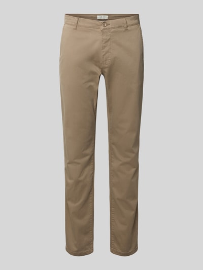 Casual Friday Hose mit Gesäßtaschen Beige 2