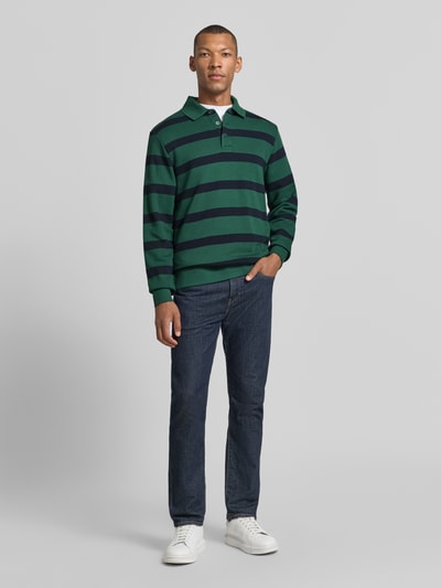 Lindbergh Regular Fit Poloshirt Dunkelgruen 1