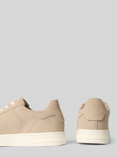 ARMANI EXCHANGE Sneaker mit Label-Detail Taupe 2