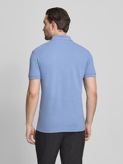 BOSS Green koszulka polo o kroju regular fit z czystej bawełny model 'PIO' Niebieski 5