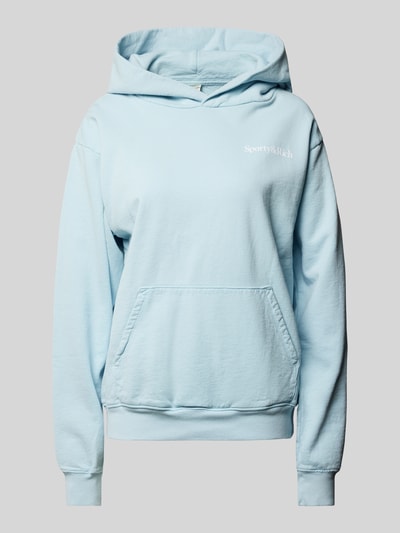Sporty & Rich Hoodie mit Label-Print Modell 'Eat More