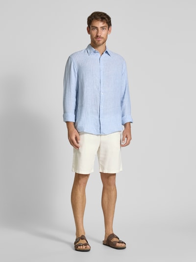 SELECTED HOMME Korte regular fit broek met achterzakken Wit - 1