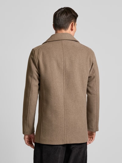 Jack & Jones Premium Jack met reverskraag, model 'BLUCAPTAIN' Beige - 5