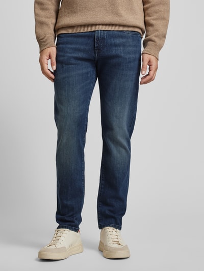 BOSS Orange Jeans mit 5-Pocket-Design Marine 4