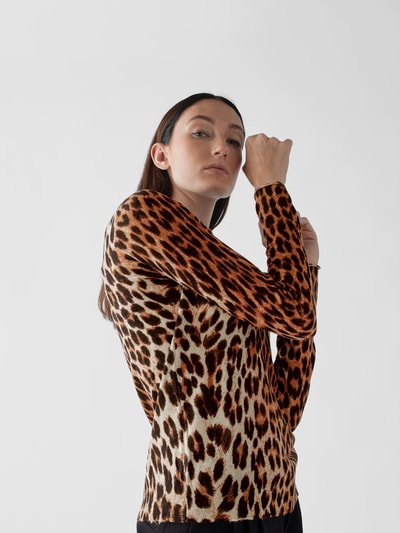 Zadig & Voltaire Pullover aus Kaschmir Mittelbraun meliert 3