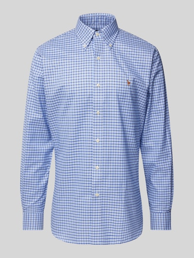 Polo Ralph Lauren Regular Fit Freizeithemd mit Button-Down-Kragen Bleu 2