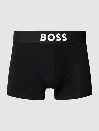 BOSS Trunks mit Label-Print Black 1