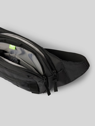 Bauchtasche Für Hundespaziergänge – Mit Kotbeutelspender & Verstellbarem Gurt, 30x17 Cm, Schwarz
