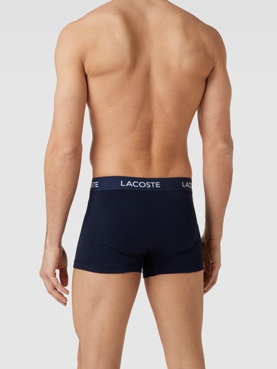 Lacoste Trunks mit elastischem Logo-Bund im 3er-Pack Weiss 4