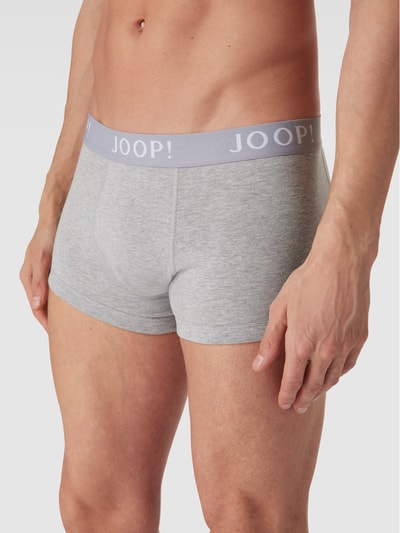 JOOP! Collection Trunks mit Label-Detail im 3er-Pack Silber Melange 3