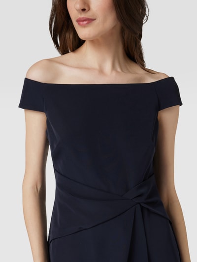 Lauren Ralph Lauren Cocktailkleid mit Drapierung Marine 3