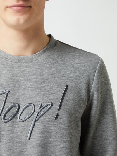 JOOP! Collection Sweatshirt mit Logo Modell 'Sergio' Silber 3