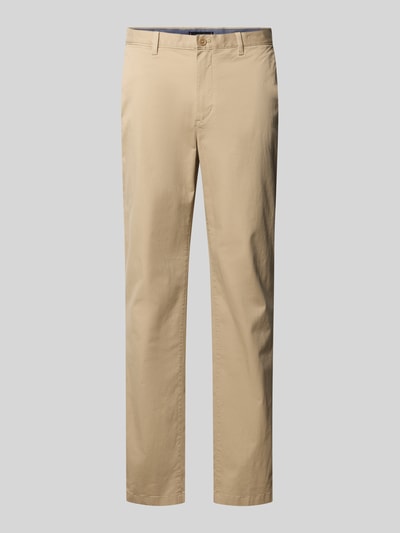 Tommy Hilfiger Regular Fit Chino aus Baumwoll-Mix Beige 2