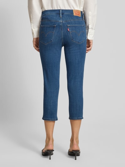 Levi's® 300 Skinny Fit Caprijeans aus Baumwoll-Mix Modell 311™ Dunkelblau 5
