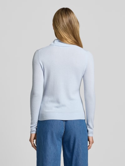 Christian Berg Woman Strickpullover aus reinem Kaschmir Hellblau 5