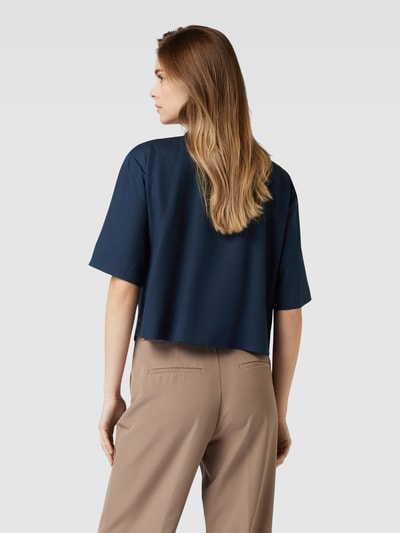 Marc O'Polo Denim Blouse met 1/2-mouwen Marineblauw - 5