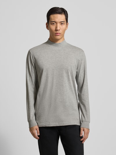 RAGMAN Shirt met lange mouwen en ribboorden Zilver - 4