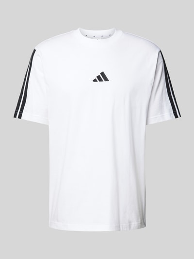 ADIDAS SPORTSWEAR T-Shirt mit Label-Print Weiss 1