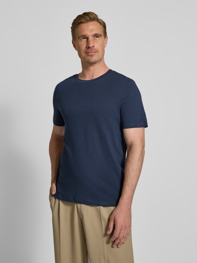MCNEAL Regular Fit T-Shirt mit Rundhalsausschnitt Dunkelblau 4