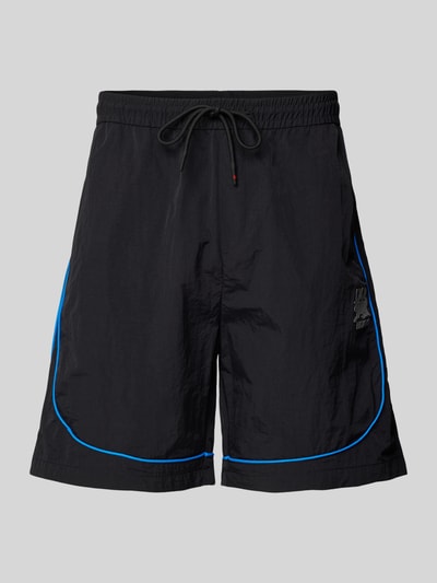 HUGO Sweatshorts mit elastischem Bund Modell 'Garat' Black 2