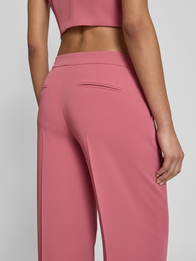 Jake*s Cocktail Straight Leg Hose mit Bügelfalten Altrosa Melange 3