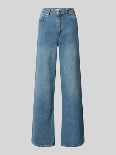 Gestuz Wide leg jeans in 5-pocketmodel, model 'Zolina' Lichtblauw - 2