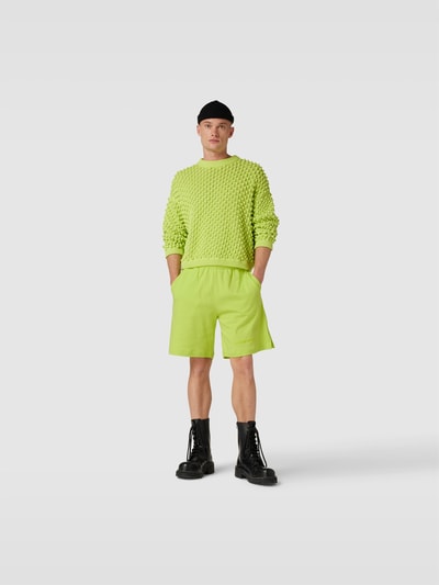 VTMNTS Sweatshorts mit Eingrifftaschen Gelb 1