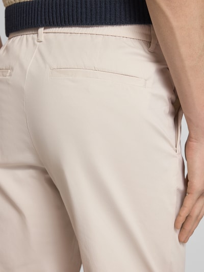 SELECTED HOMME Slim Fit Hose mit Tunnelzug Modell 'LERO' Beige 3