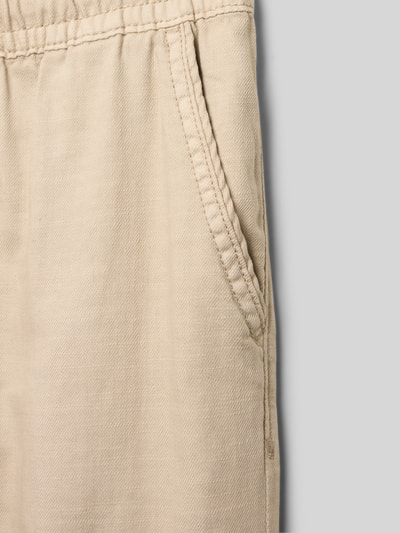 Garcia Stoffhose mit elastischem Bund und Gesäßtaschen Sand 2