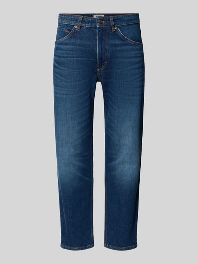 Produktfoto, Jeans mit Eingrifftaschen Modell 'HIGHT' von Drykorn für Herren im Regular-Fit aus Baumwoll-Elasthan-Mix, mittleres Blau