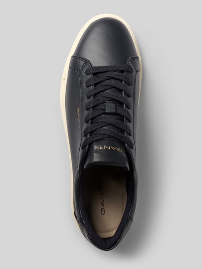 Produktfoto, Sneaker aus echtem Leder Modell 'Julien' von Gant in Dunkelblau mit Schnürverschluss, Logo-Prägung und profilierter Sohle