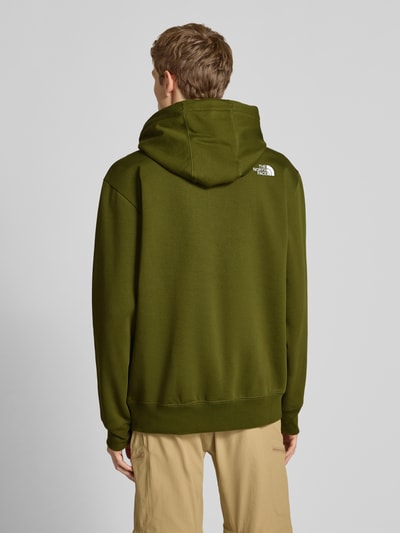 The North Face Bluza z kapturem z wyhaftowanym logo Oliwkowy 5