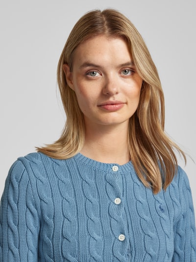 Polo Ralph Lauren Cardigan met kabelpatroon Blauw - 3