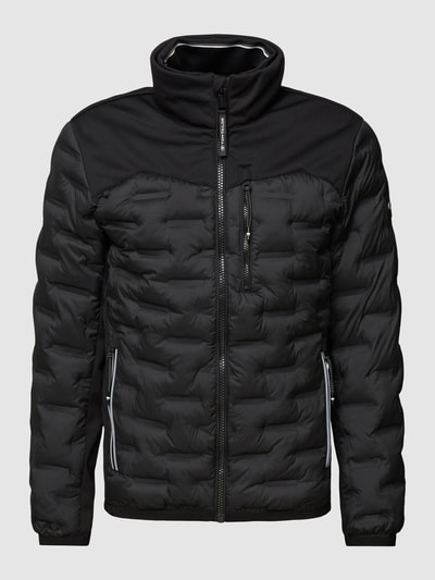 Tom Tailor Jacke mit Kontrasteinsätzen Black 2