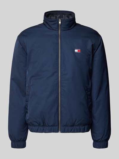 Tommy Jeans Relaxed Fit Bomberjacke mit Stehkragen Marine 2