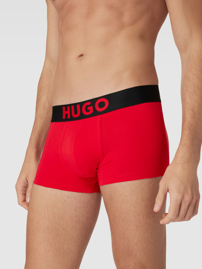 HUGO Boxershort met elastische band met logo Rood - 3