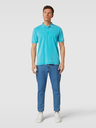 Esprit Koszulka polo w jednolitym kolorze model ‘PIPO’ Jasnoniebieski 1