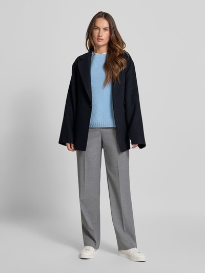 Jake*s Casual Jacke mit Viskose-Anteil in Wickel-Optik Marine 1