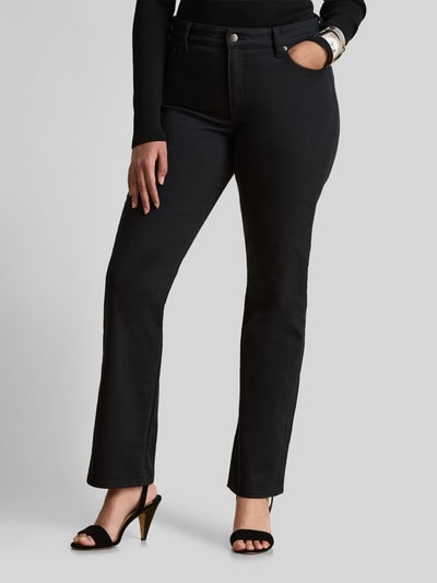 Lauren Ralph Lauren Straight Fit Jeans aus Baumwoll-Mix Black 6