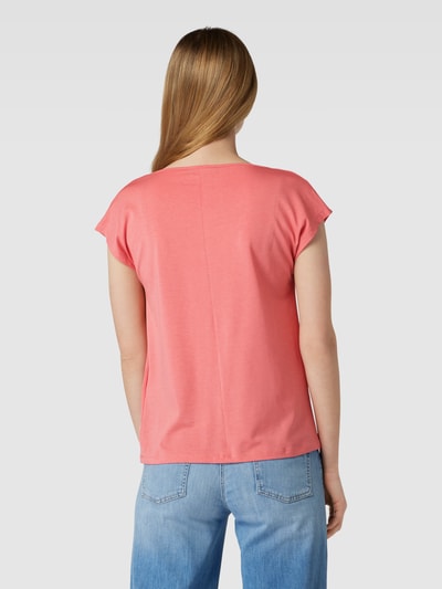 Weekend Max Mara T-shirt z lejącym dekoltem model ‘MULTID’ Brudnoróżowy 5