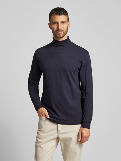 RAGMAN Longsleeve mit Rollkragen Marine 4