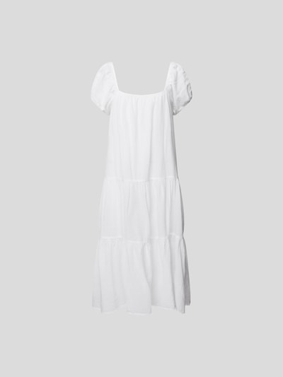 Honorine Midikleid mit Square-Neck-Ausschnitt Weiß 2