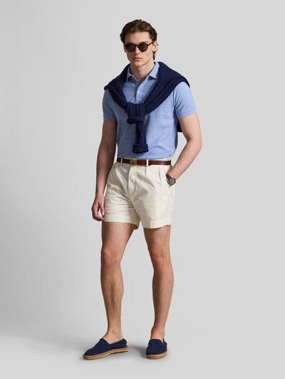 Polo Ralph Lauren Koszulka polo z czystej bawełny o kroju regular fit Jasnoniebieski melanż 1