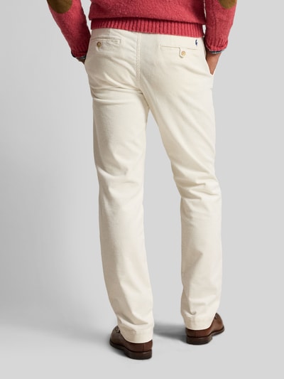 Polo Ralph Lauren Straight Fit Cordhose aus Baumwoll-Mix Weiss 5