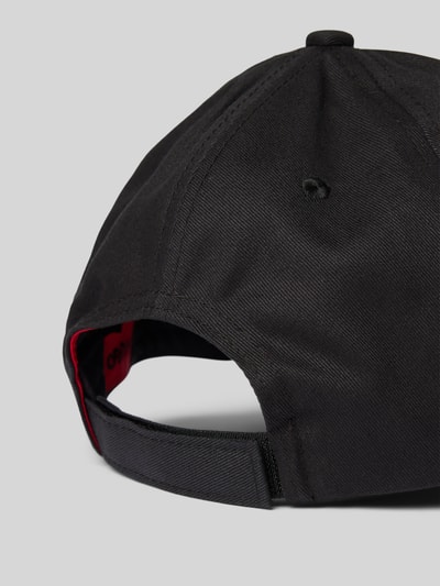 HUGO Basecap mit Label-Applikation Modell 'Jake' Black 3