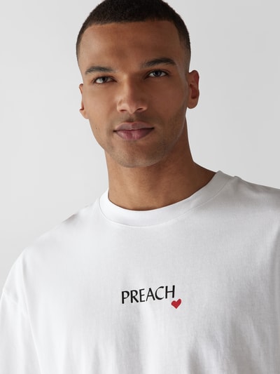 Preach T-Shirt mit Prints Weiss 6